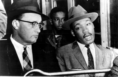 Martin Luther King e Glen Smiley - Lado a Lado no Mesmo Ônibus