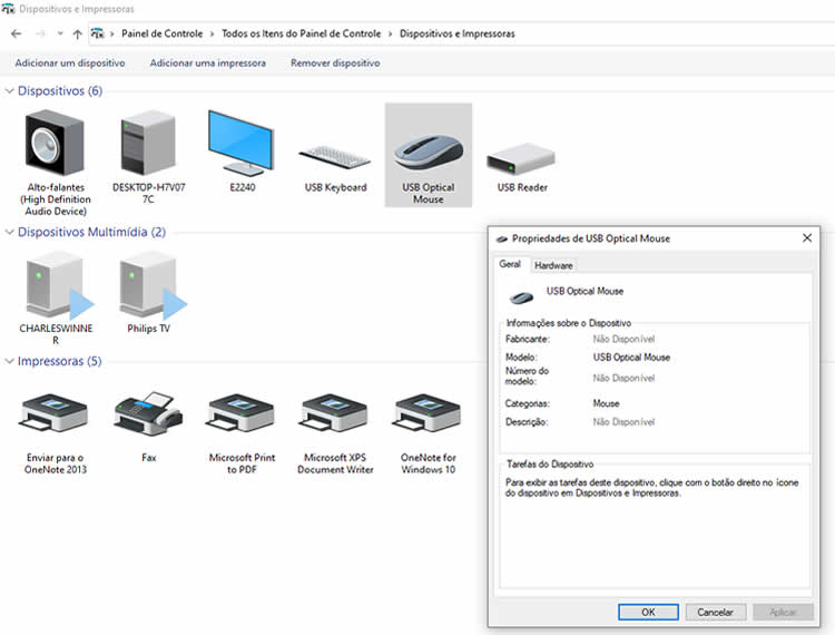Janela 'Opções de pasta ou Opções de Explorador do Windows' do Windows