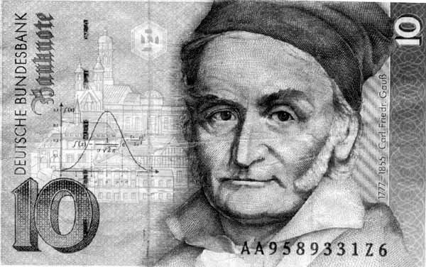 Johann Carl Friedrich Gauss 1777-1855