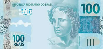 100 Reais - Brasil-R$